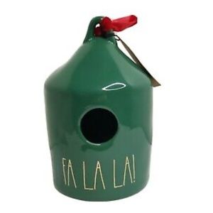 Rae Dunn FA LA LA! Birdhouse